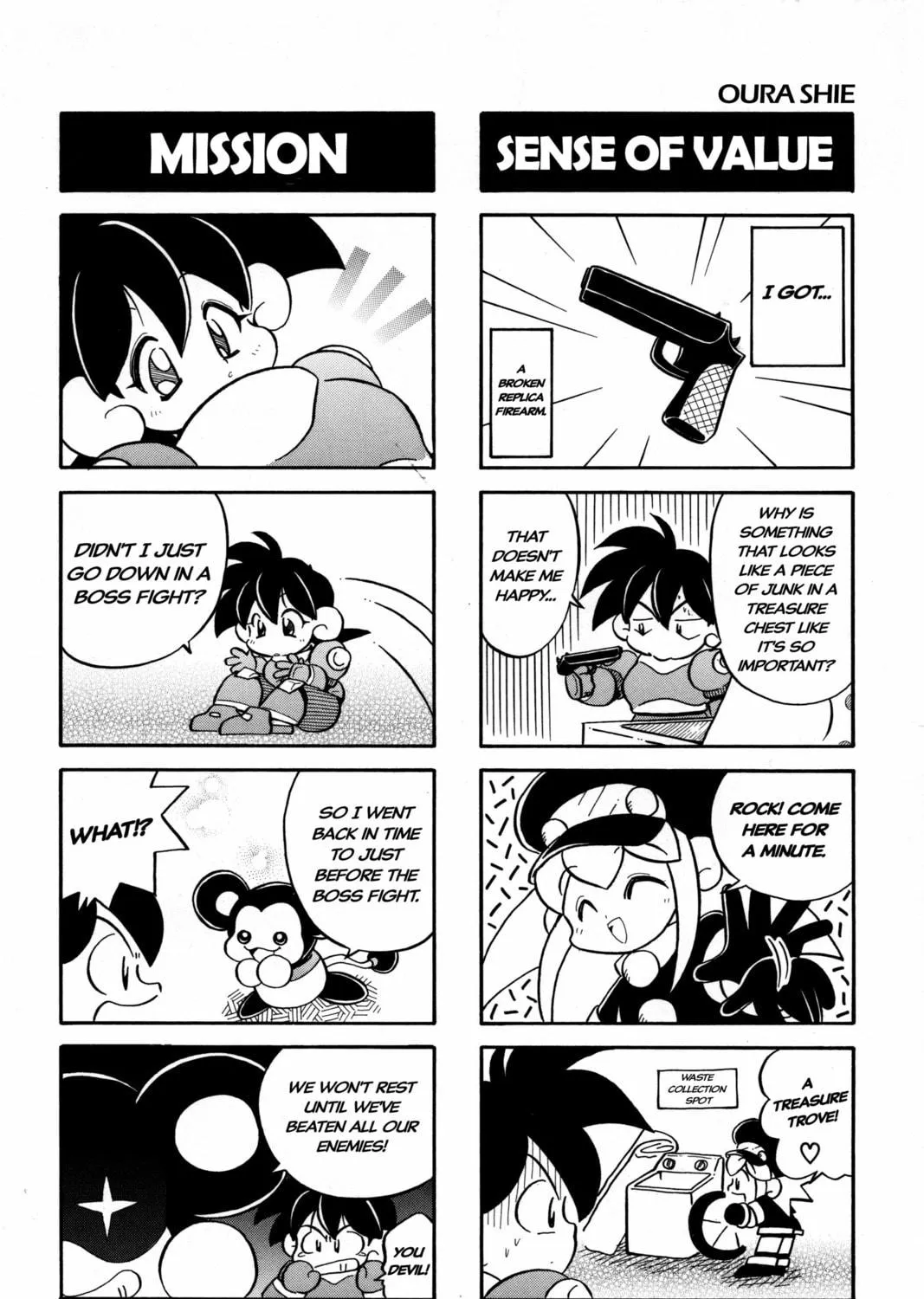 Rockman DASH2 4Koma Gag Battle Chapter 14 page 5 - 