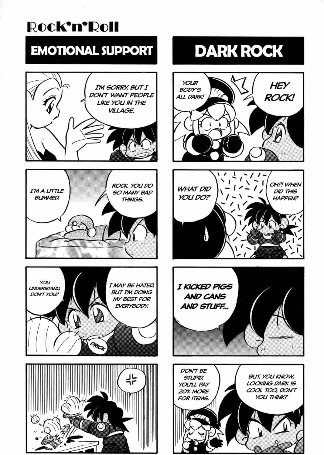 Rockman DASH2 4Koma Gag Battle Chapter 14 page 7 - 