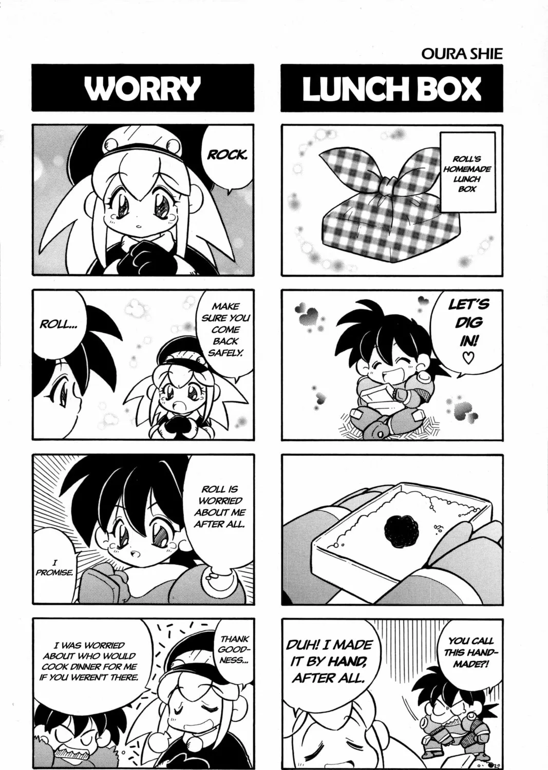 Rockman DASH2 4Koma Gag Battle Chapter 14 page 9 - 