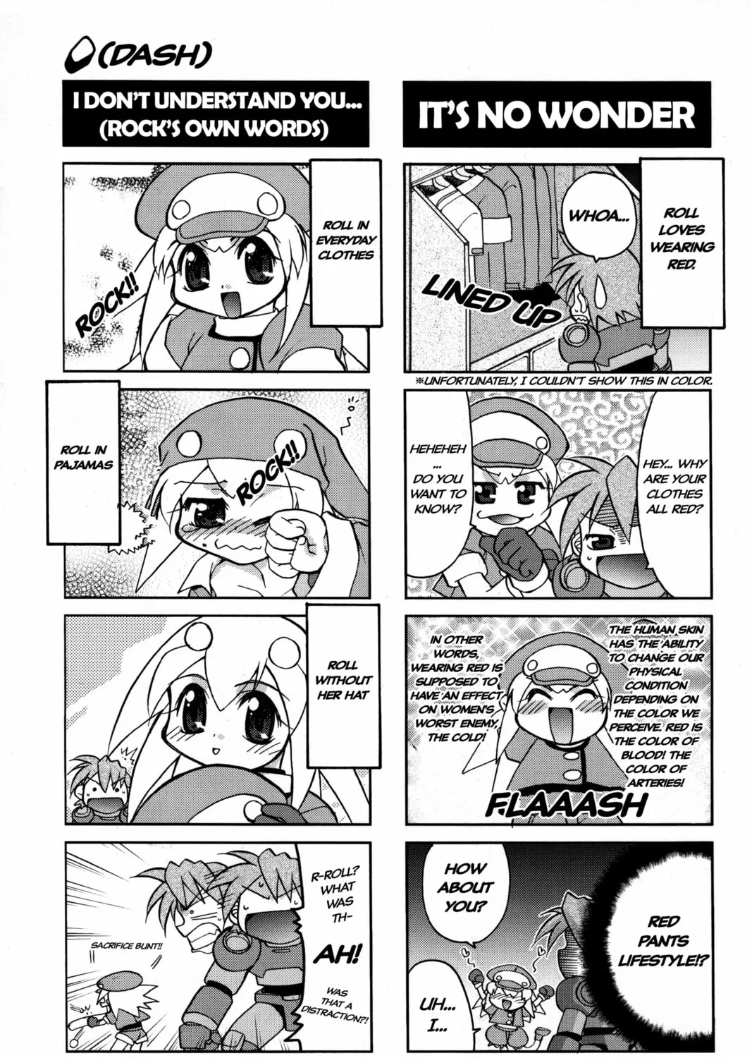 Rockman DASH2 4Koma Gag Battle Chapter 15 page 3 - 