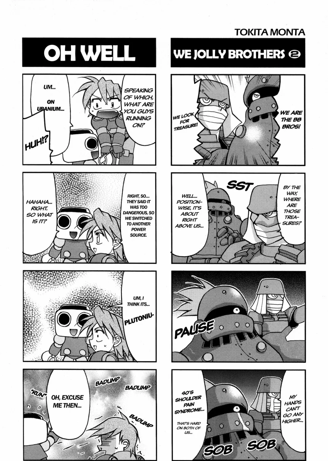 Rockman DASH2 4Koma Gag Battle Chapter 15 page 9 - 