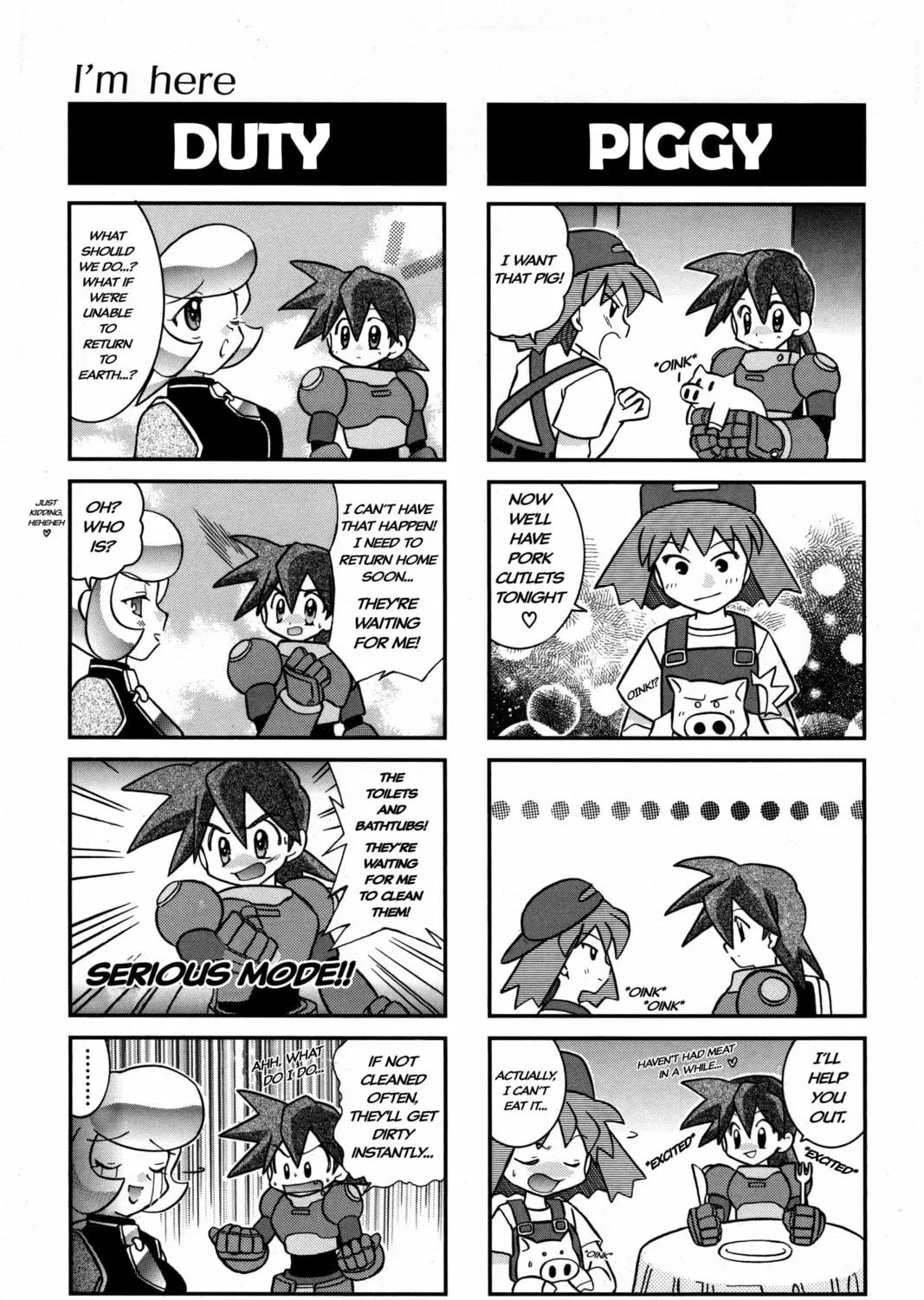 Rockman DASH2 4Koma Gag Battle Chapter 16 page 11 - 