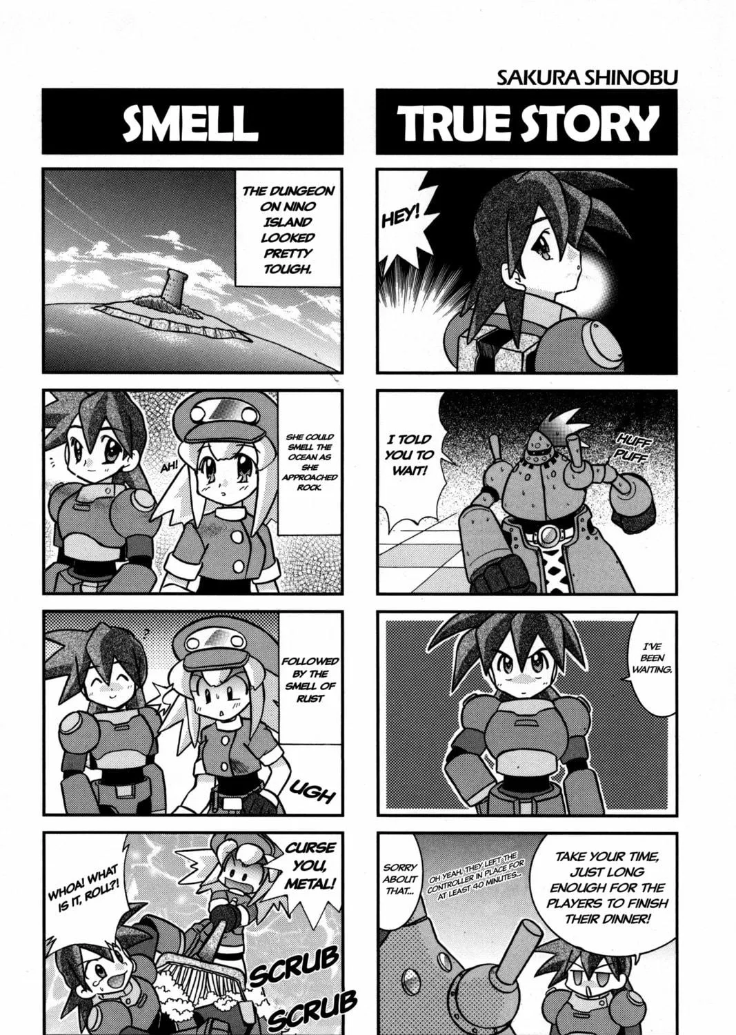 Rockman DASH2 4Koma Gag Battle Chapter 16 page 5 - 