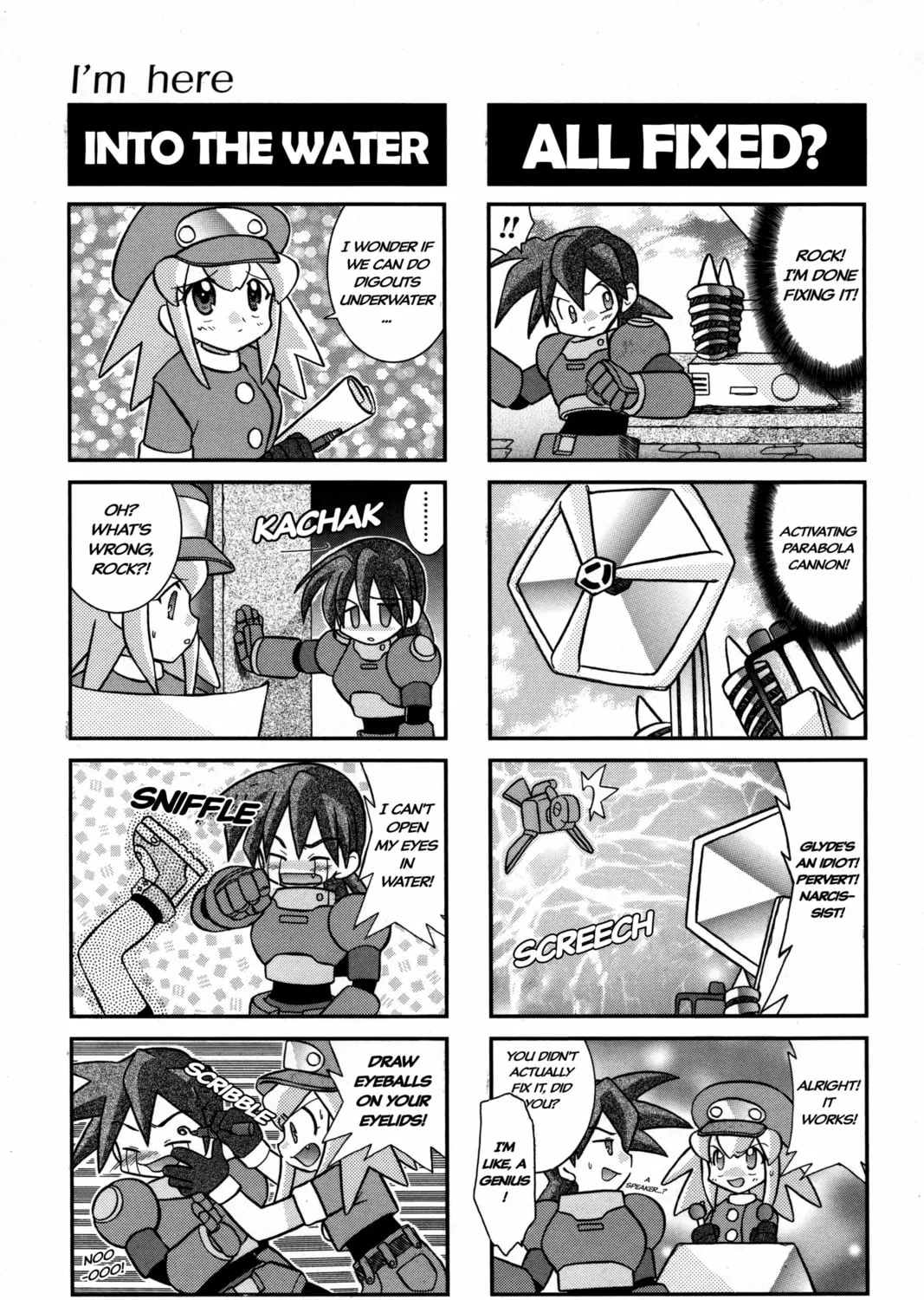 Rockman DASH2 4Koma Gag Battle Chapter 16 page 7 - 