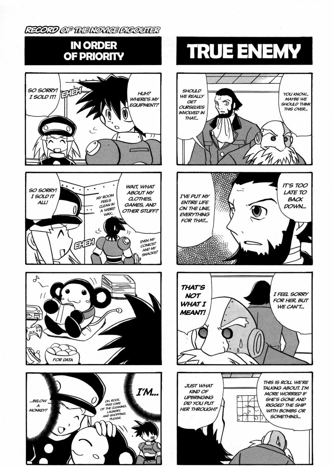 Rockman DASH2 4Koma Gag Battle Chapter 17 page 11 - 