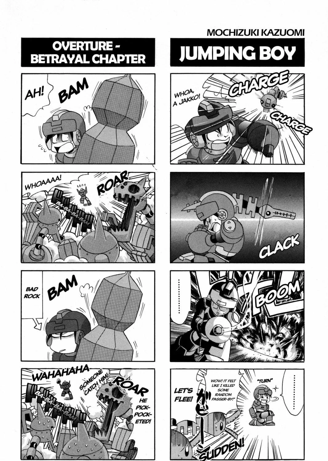 Rockman DASH2 4Koma Gag Battle Chapter 18 page 5 - 