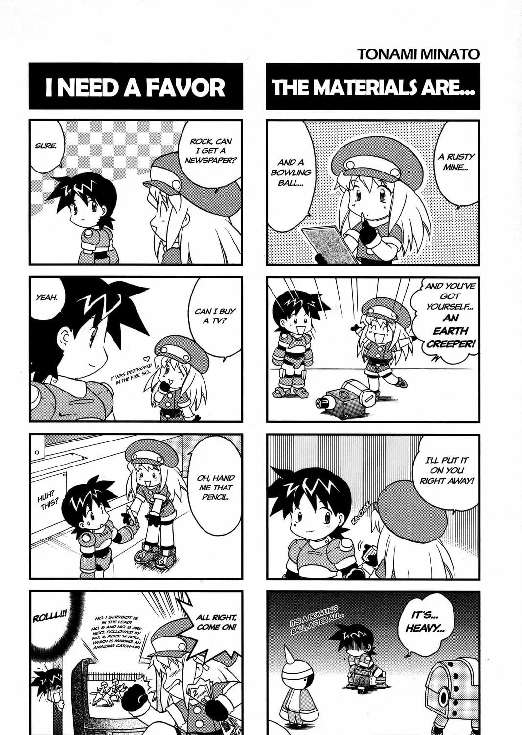 Rockman DASH2 4Koma Gag Battle Chapter 19 page 5 - 