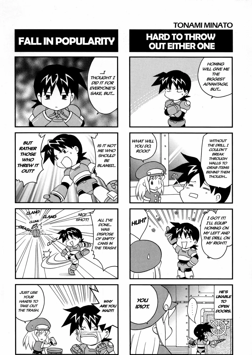 Rockman DASH2 4Koma Gag Battle Chapter 19 page 9 - 