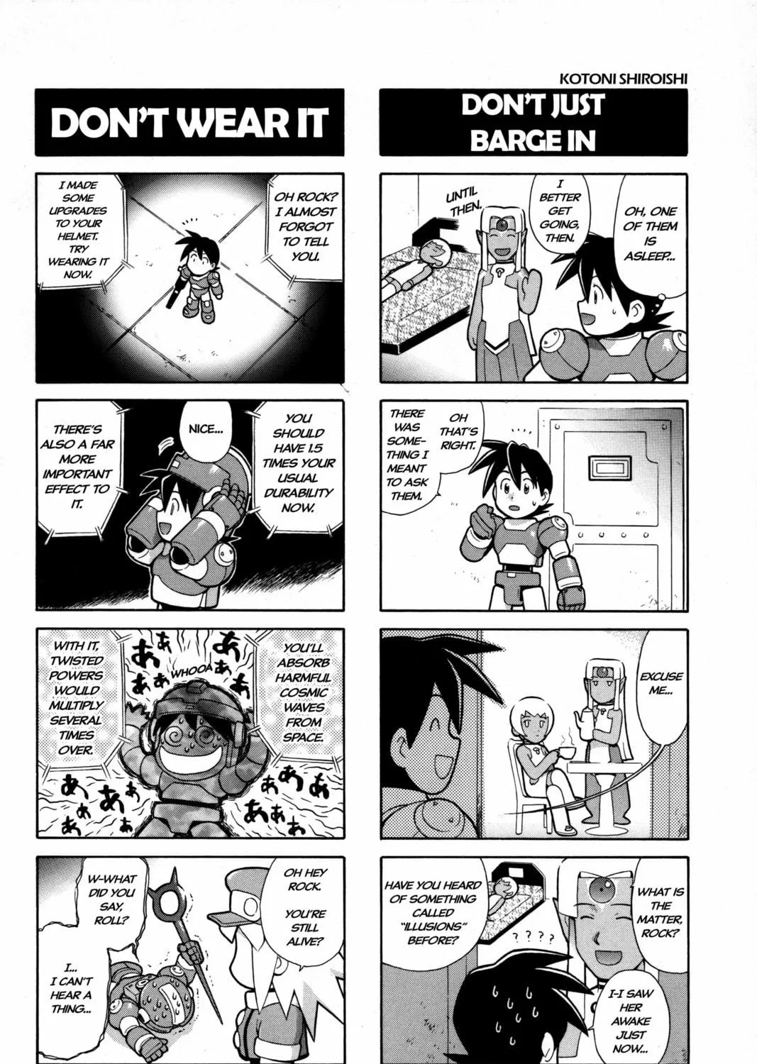 Rockman DASH2 4Koma Gag Battle Chapter 2 page 11 - 