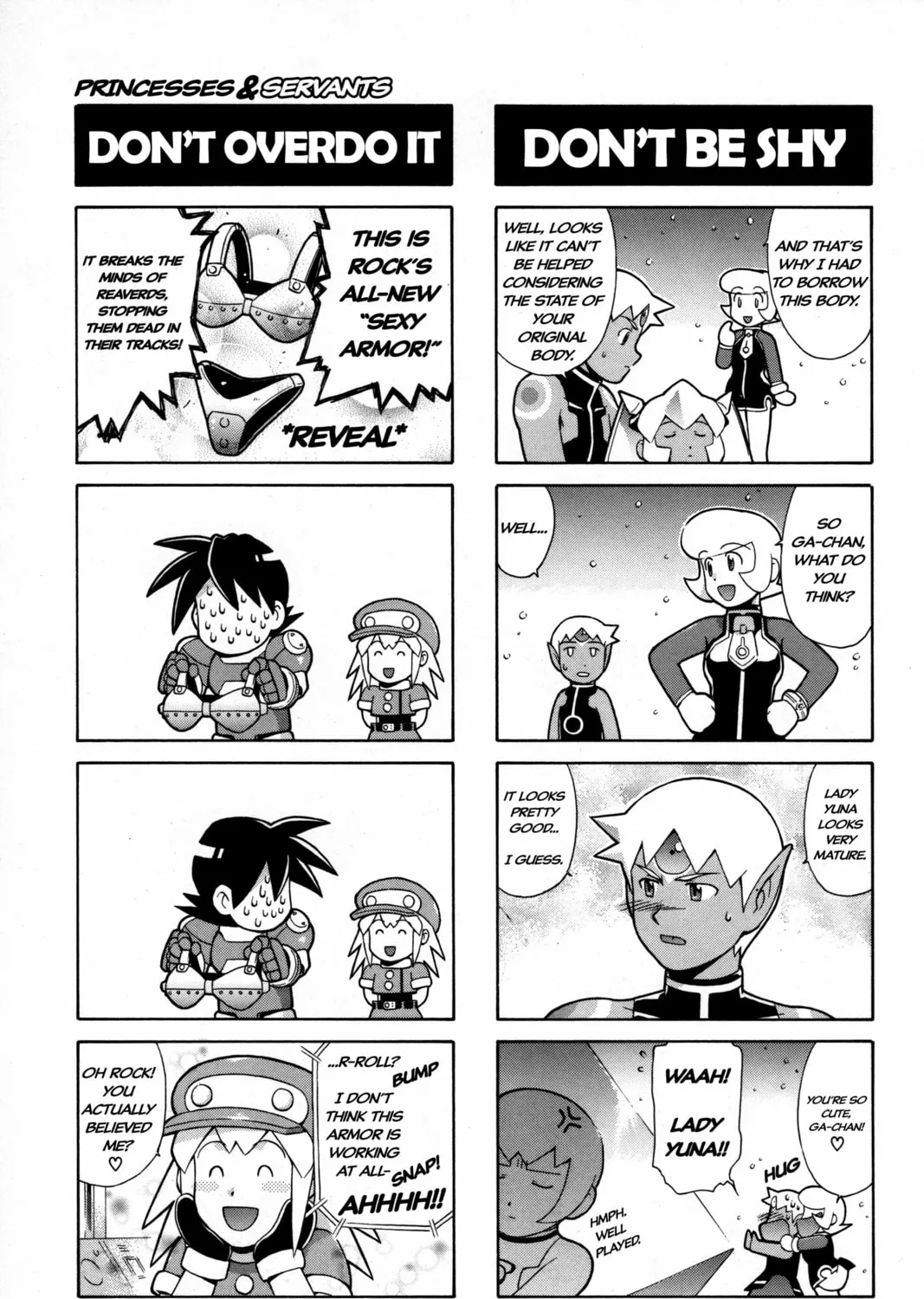Rockman DASH2 4Koma Gag Battle Chapter 2 page 13 - 