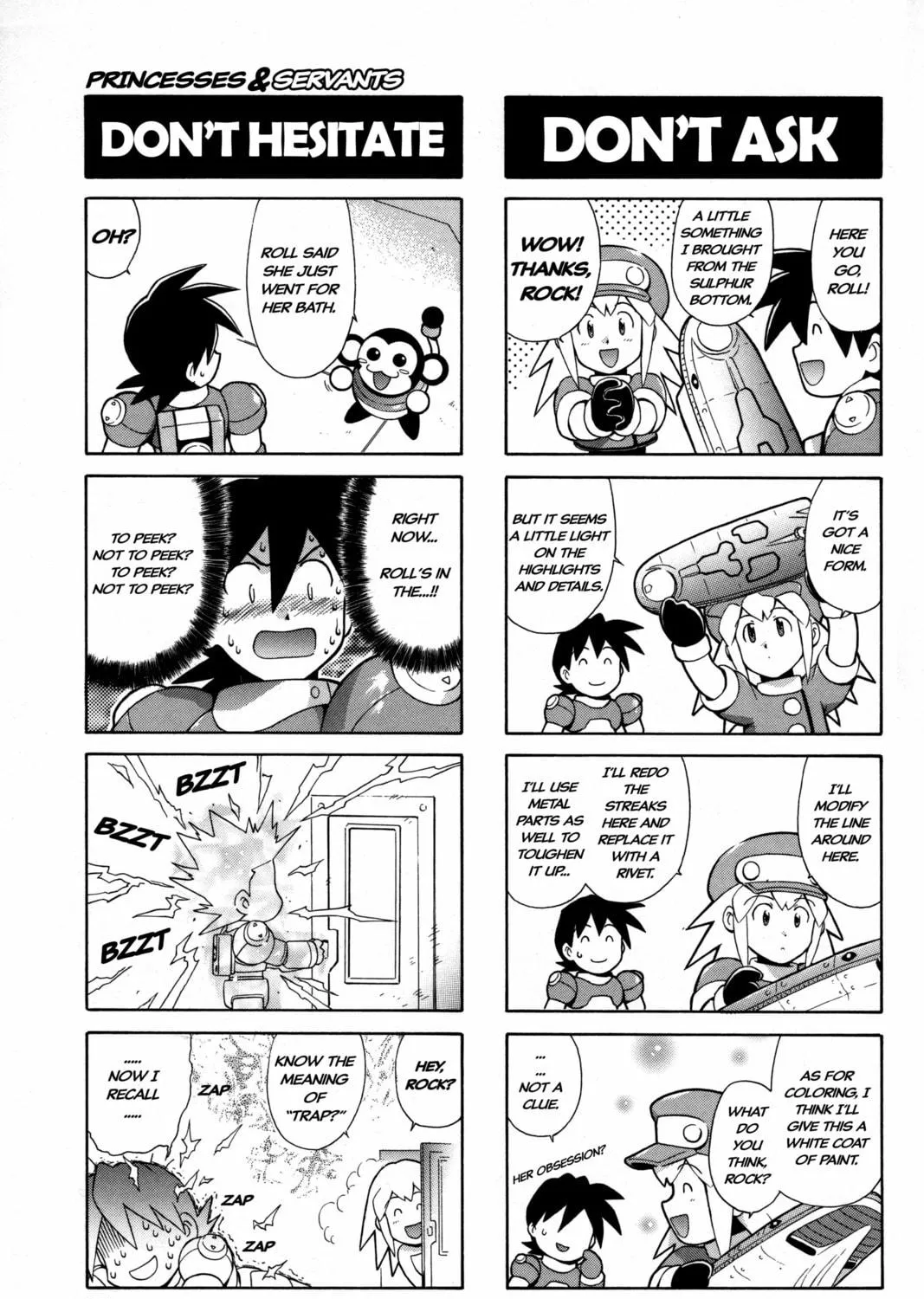 Rockman DASH2 4Koma Gag Battle Chapter 2 page 5 - 