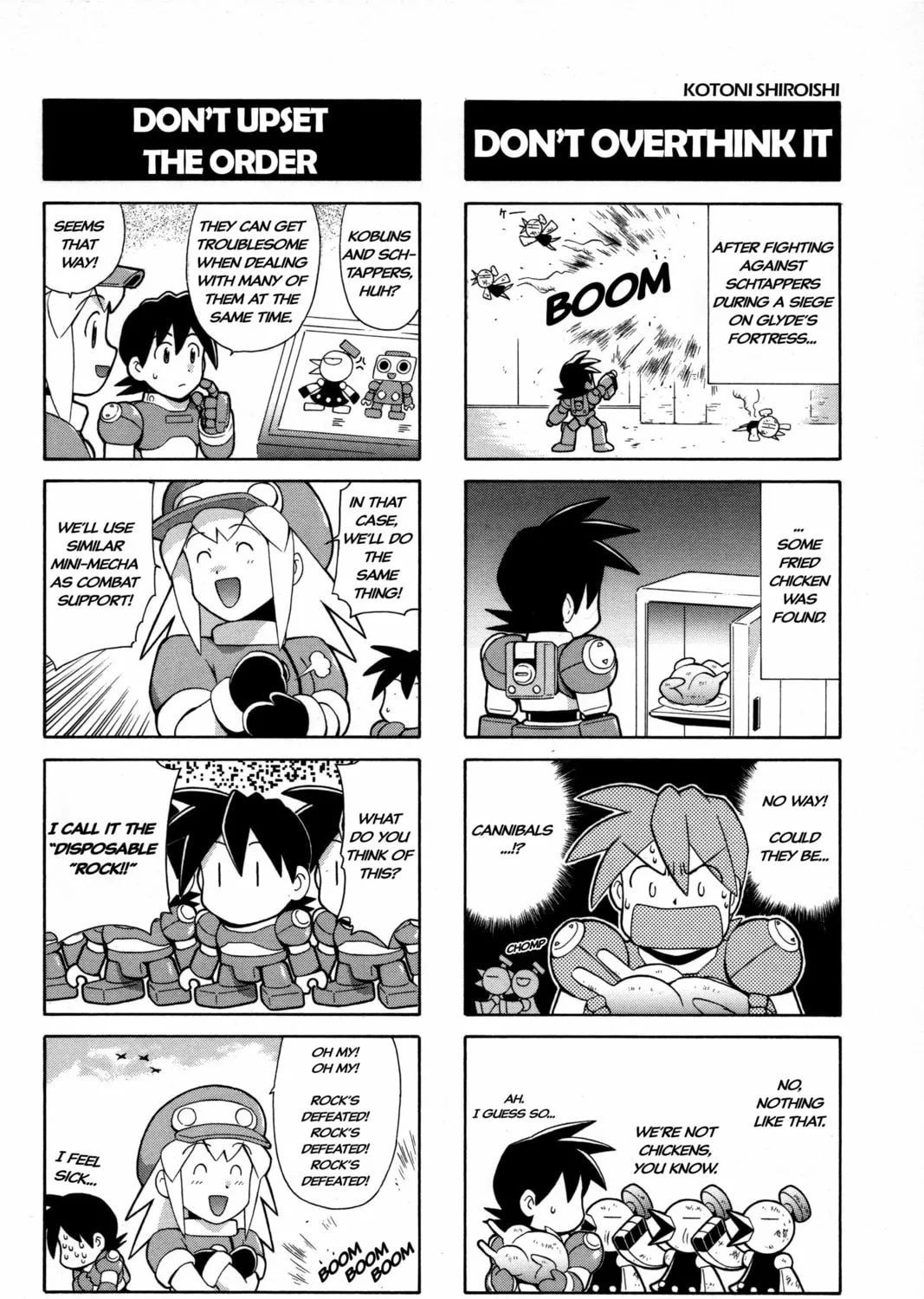 Rockman DASH2 4Koma Gag Battle Chapter 2 page 7 - 