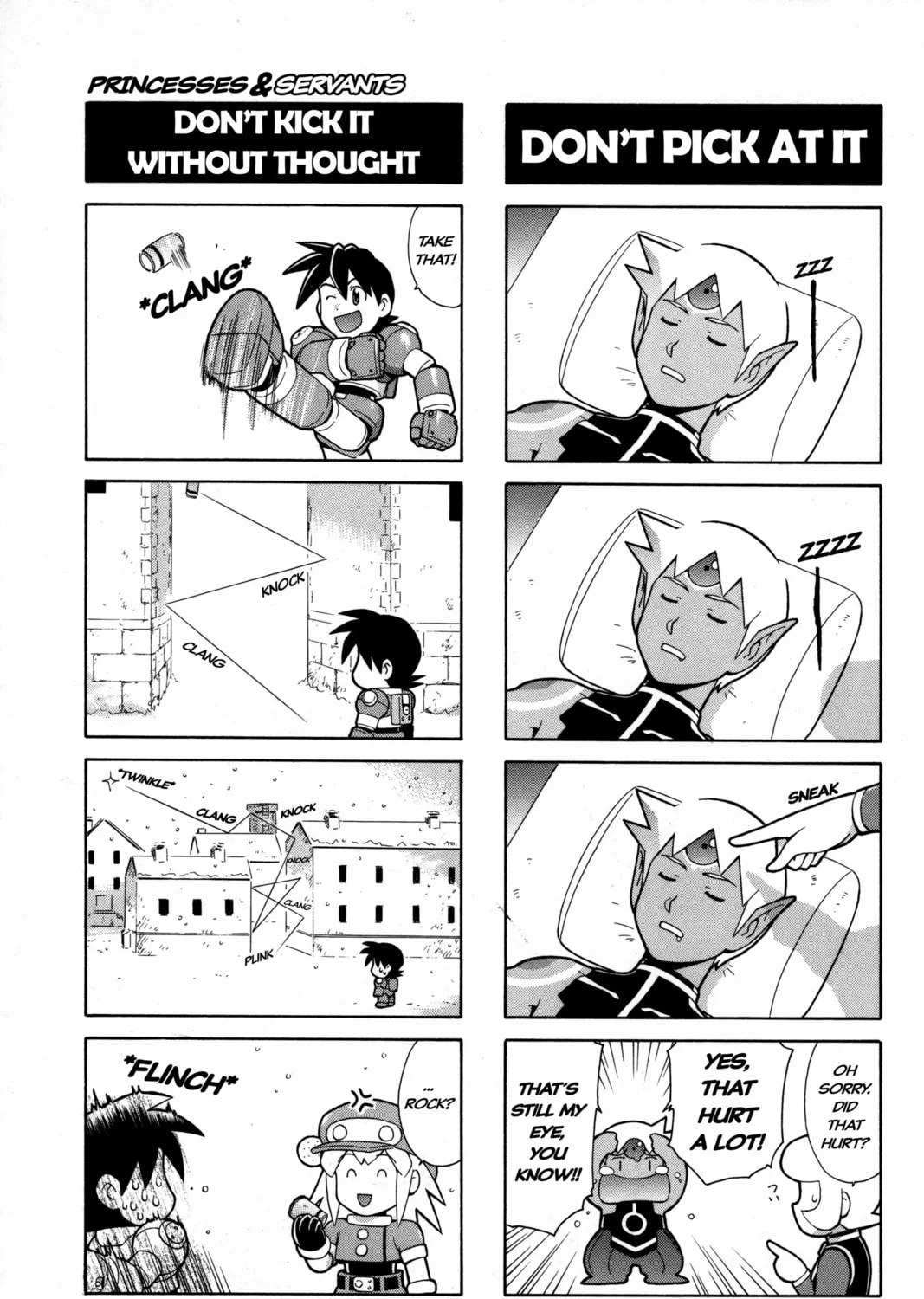 Rockman DASH2 4Koma Gag Battle Chapter 2 page 9 - 