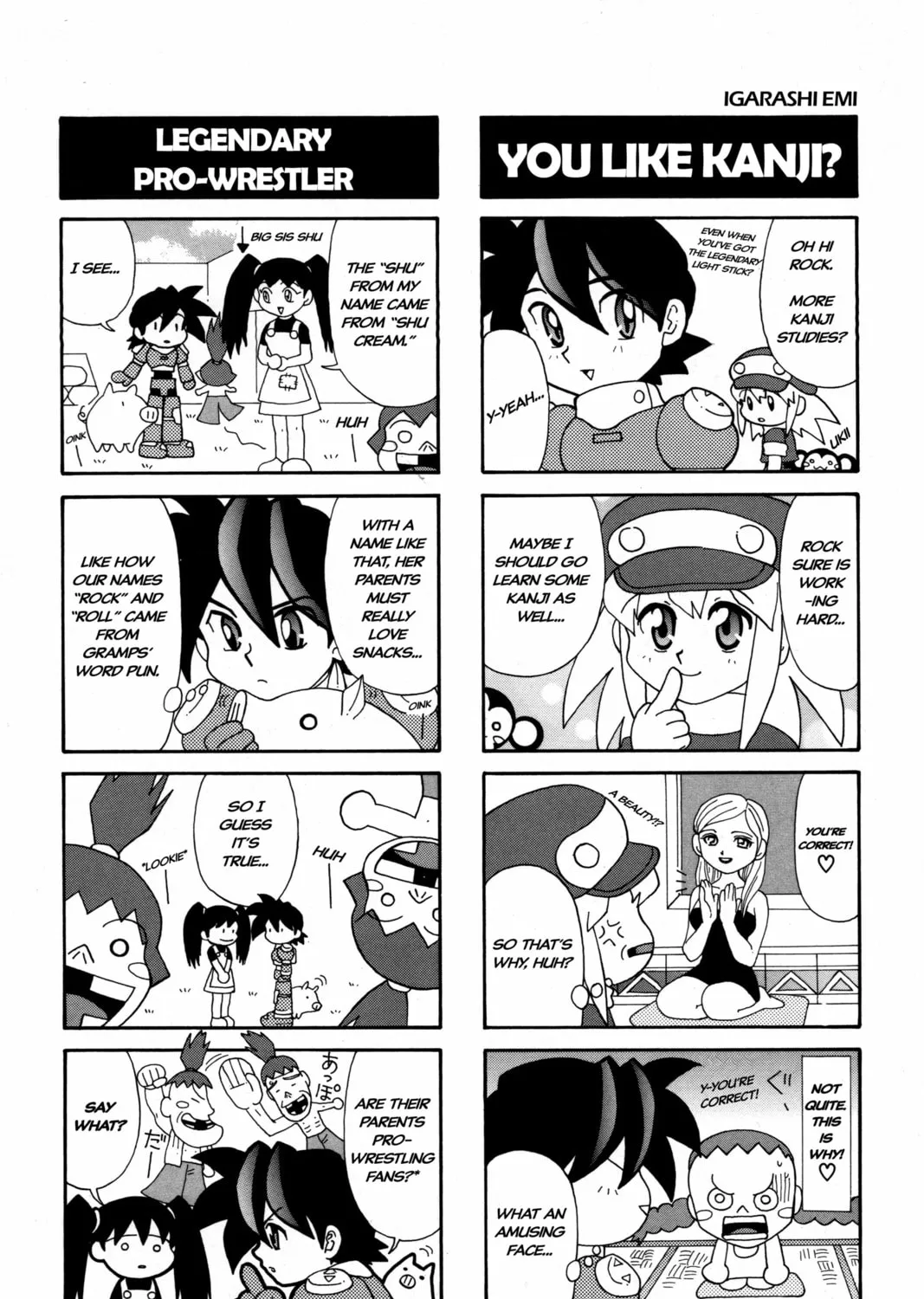 Rockman DASH2 4Koma Gag Battle Chapter 3 page 9 - 