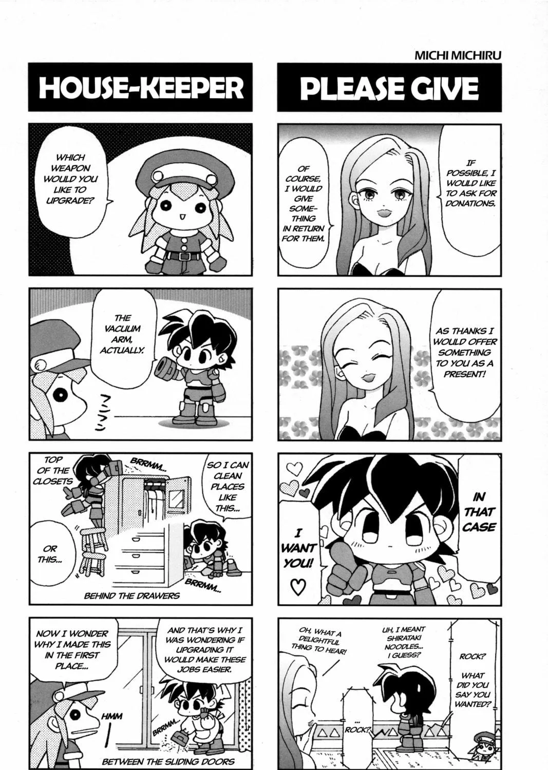 Rockman DASH2 4Koma Gag Battle Chapter 4 page 5 - 