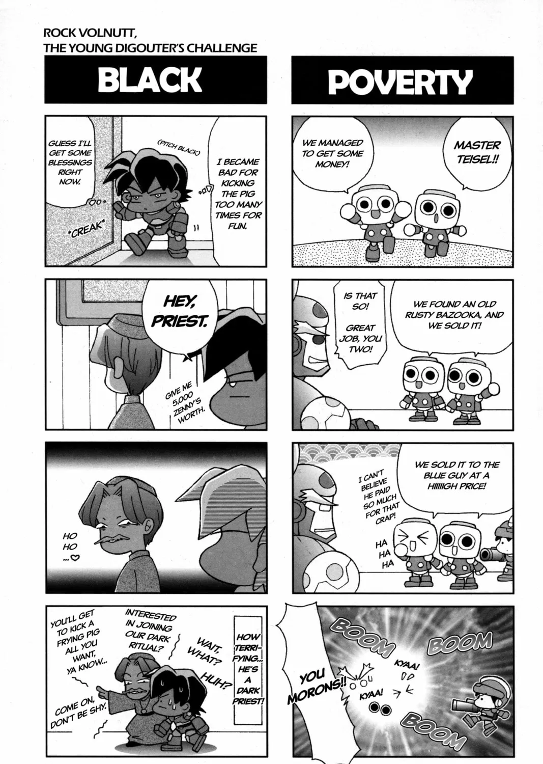 Rockman DASH2 4Koma Gag Battle Chapter 4 page 7 - 