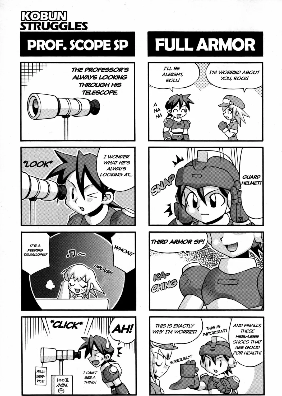Rockman DASH2 4Koma Gag Battle Chapter 5 page 3 - 