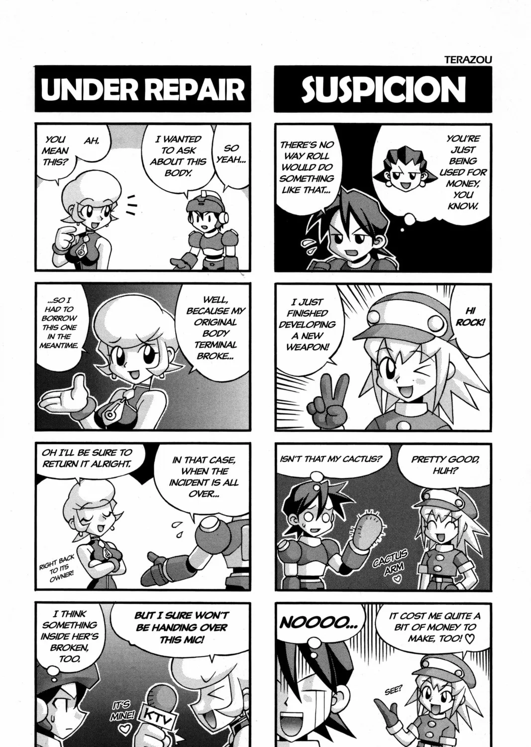 Rockman DASH2 4Koma Gag Battle Chapter 5 page 9 - 