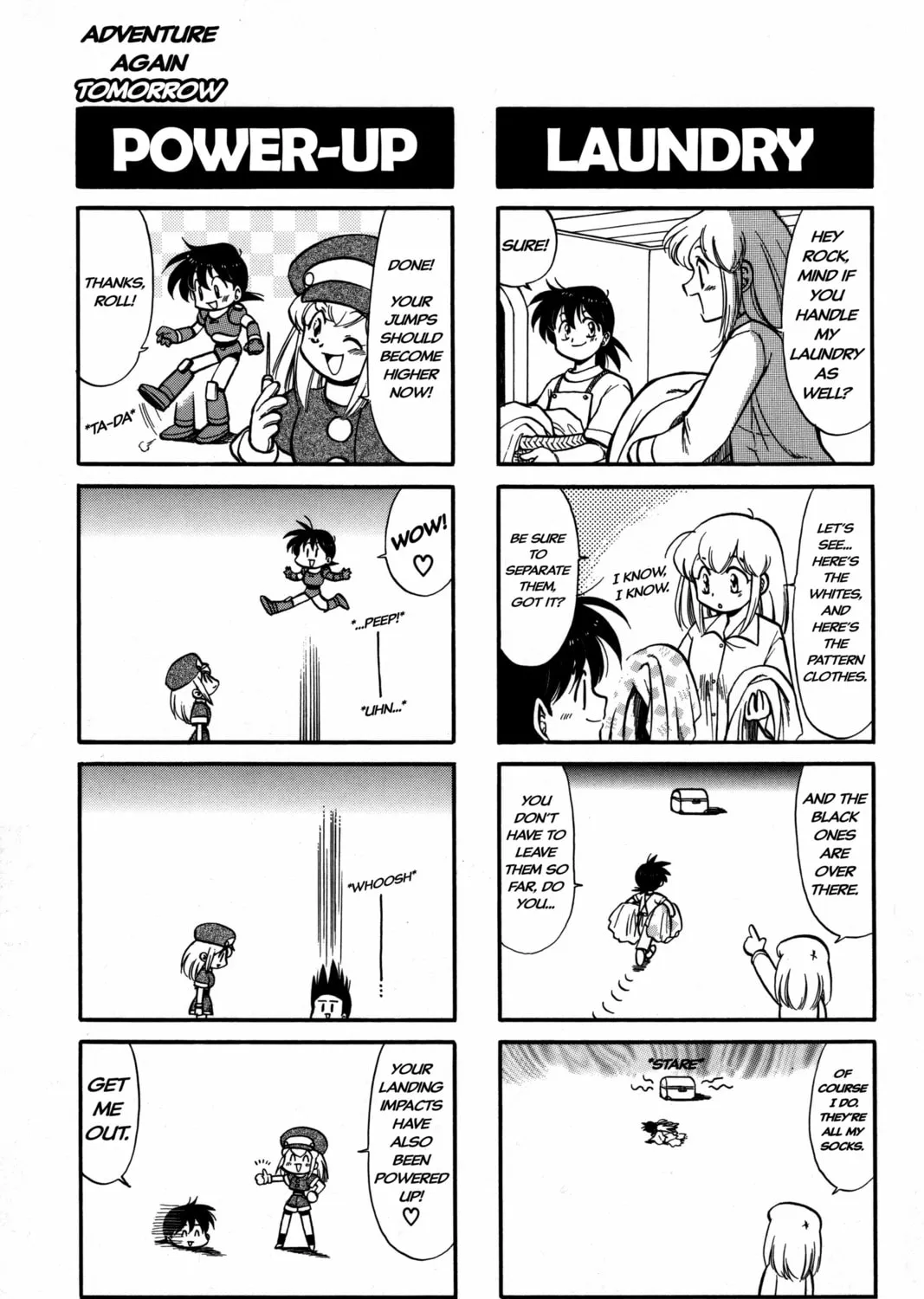 Rockman DASH2 4Koma Gag Battle Chapter 6 page 3 - 