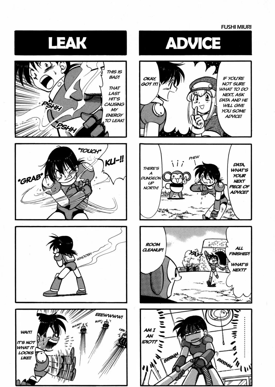 Rockman DASH2 4Koma Gag Battle Chapter 6 page 9 - 