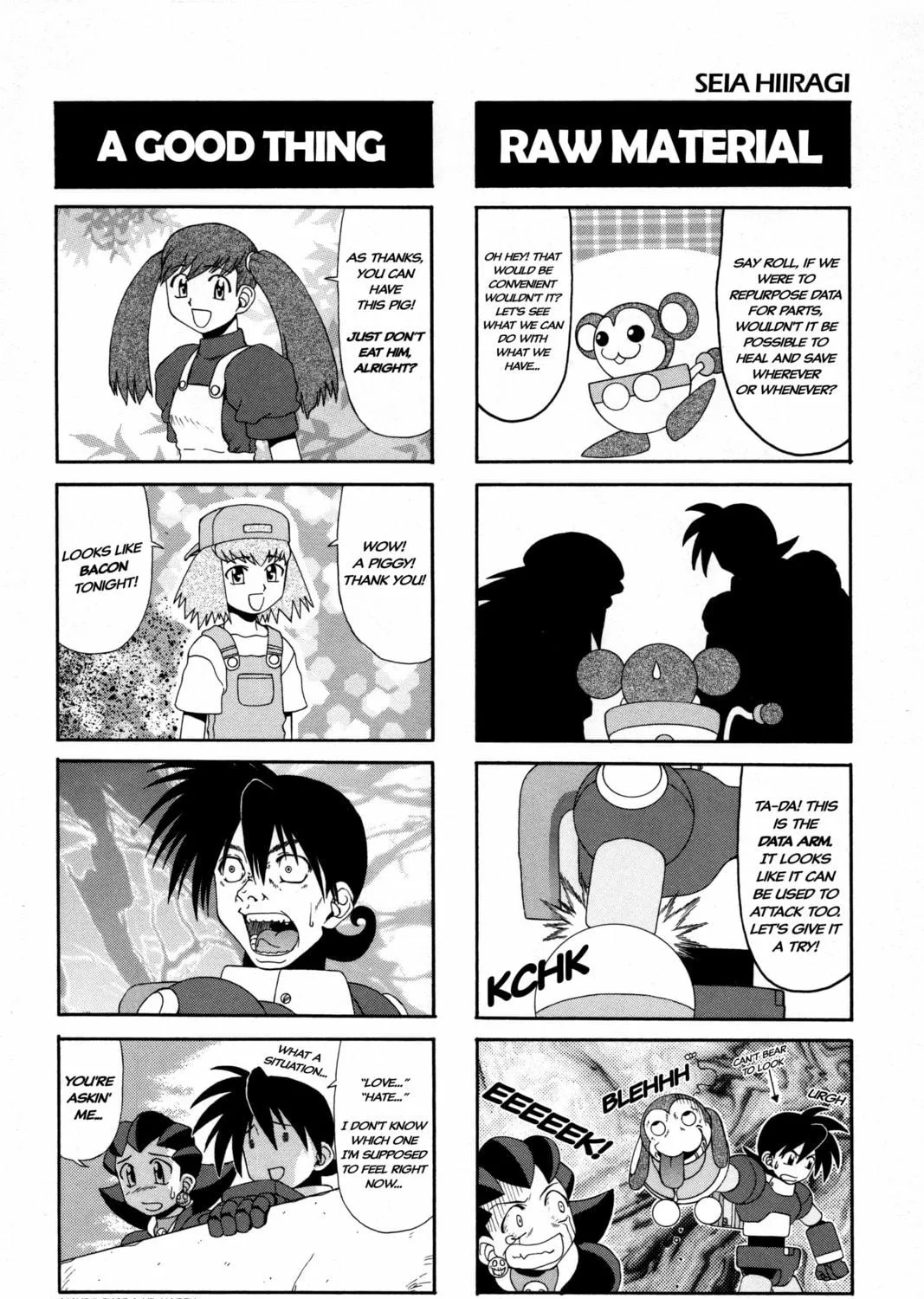 Rockman DASH2 4Koma Gag Battle Chapter 7 page 5 - 