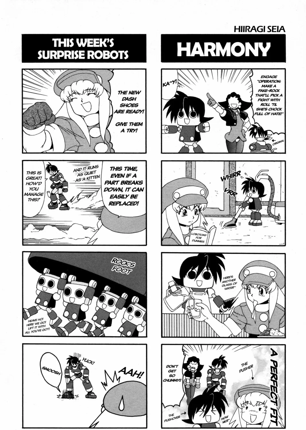 Rockman DASH2 4Koma Gag Battle Chapter 7 page 9 - 