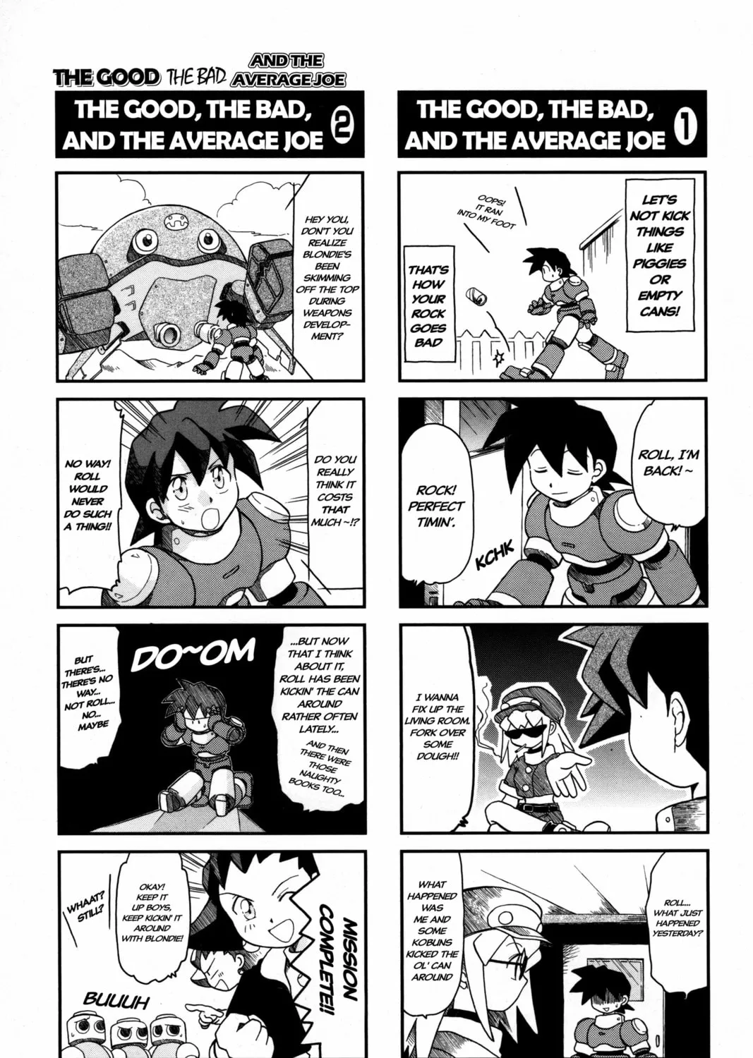 Rockman DASH2 4Koma Gag Battle Chapter 8 page 3 - 