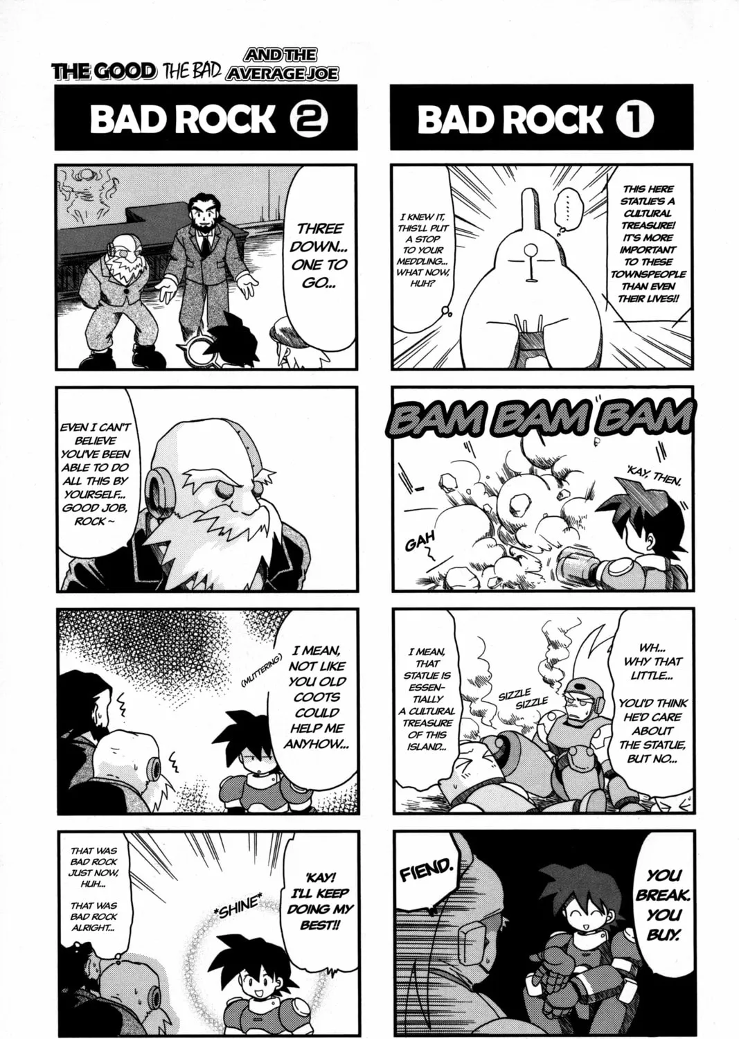 Rockman DASH2 4Koma Gag Battle Chapter 8 page 7 - 