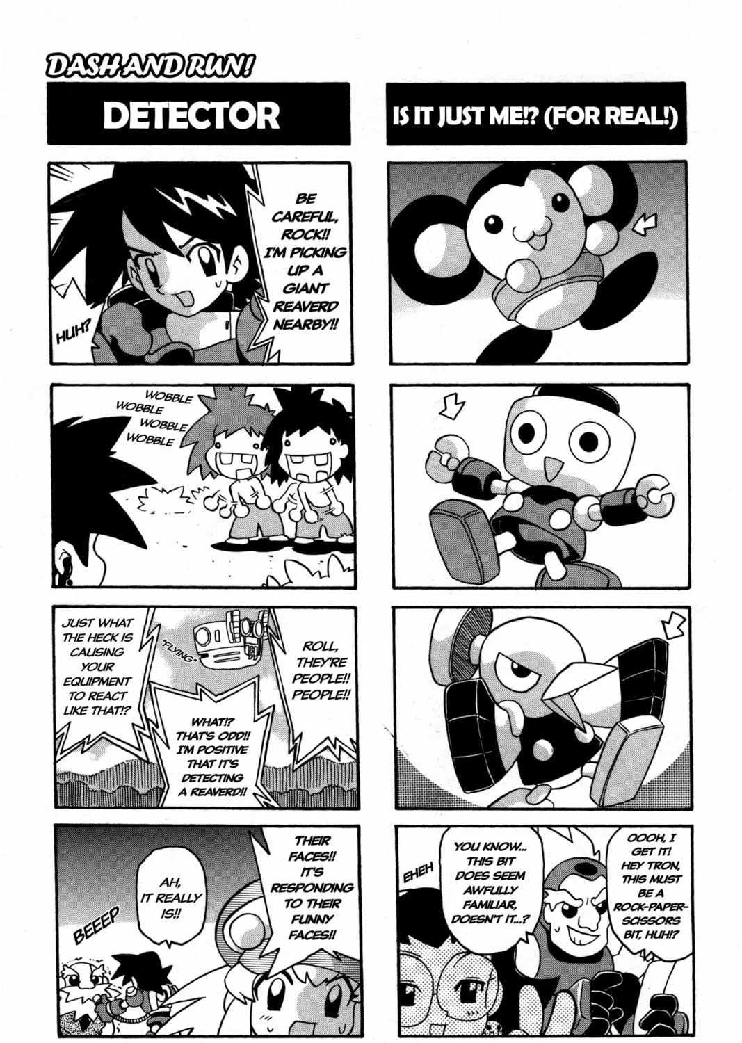 Rockman DASH2 4Koma Gag Battle Chapter 9 page 11 - 