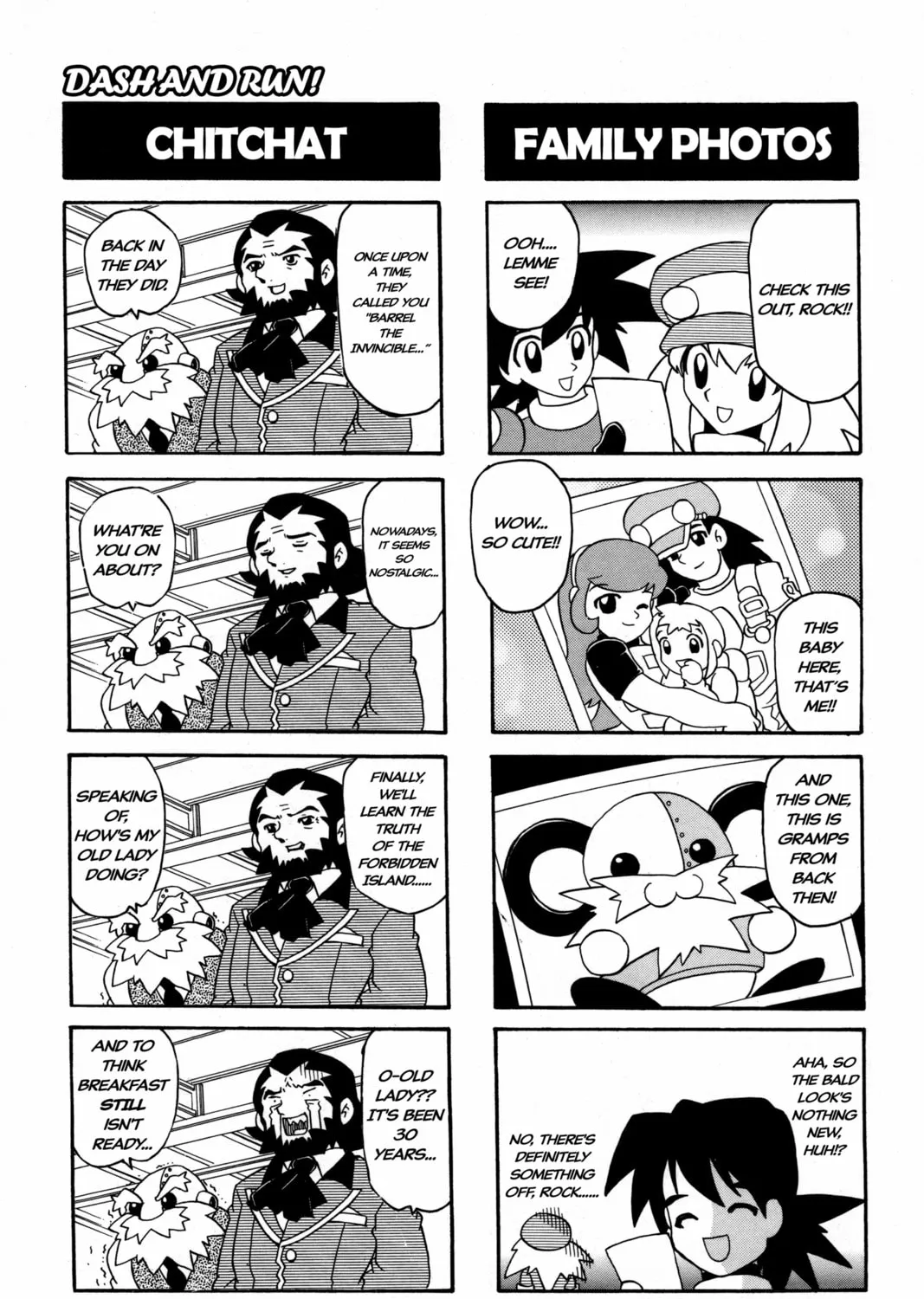 Rockman DASH2 4Koma Gag Battle Chapter 9 page 3 - 