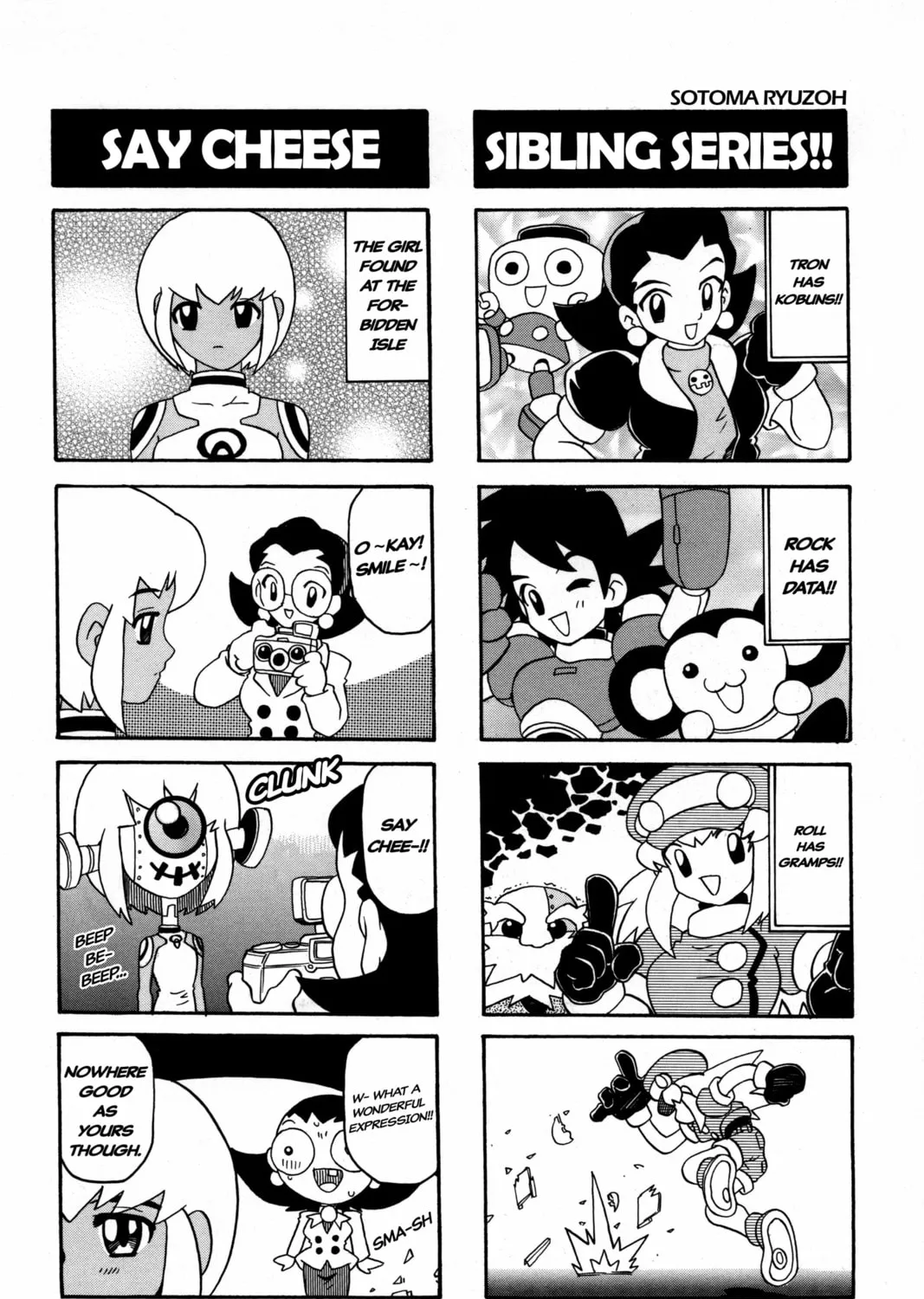 Rockman DASH2 4Koma Gag Battle Chapter 9 page 9 - 