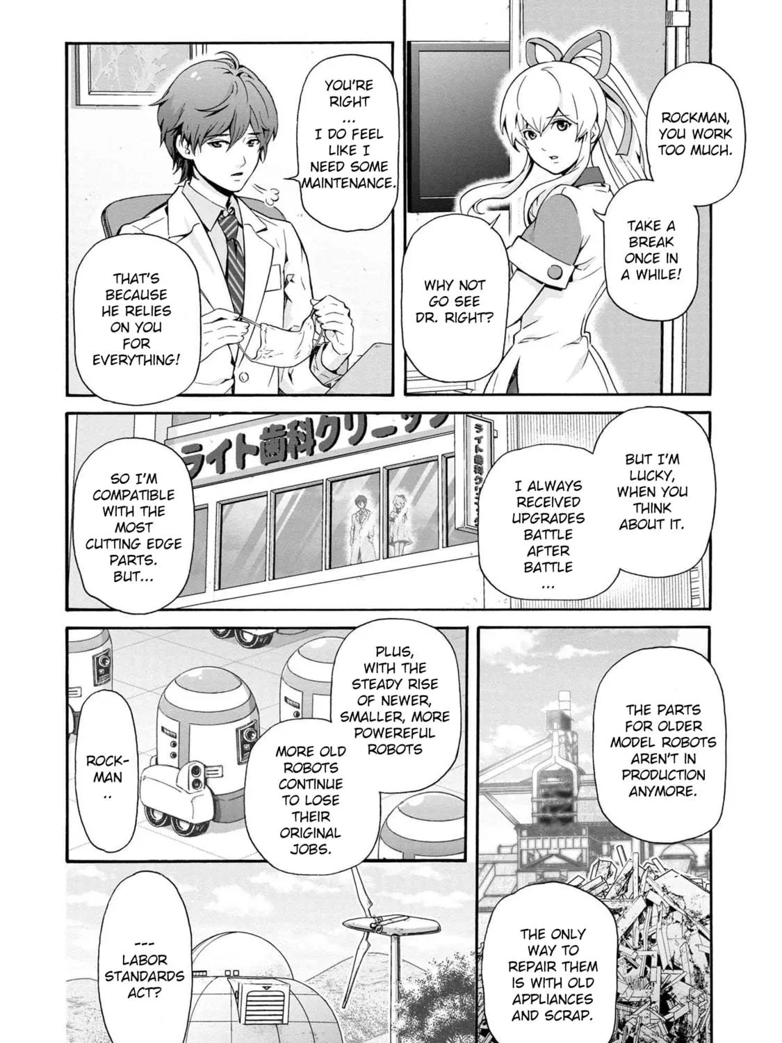 Read Rockman-san chapter 1 image 8 on Lezhin