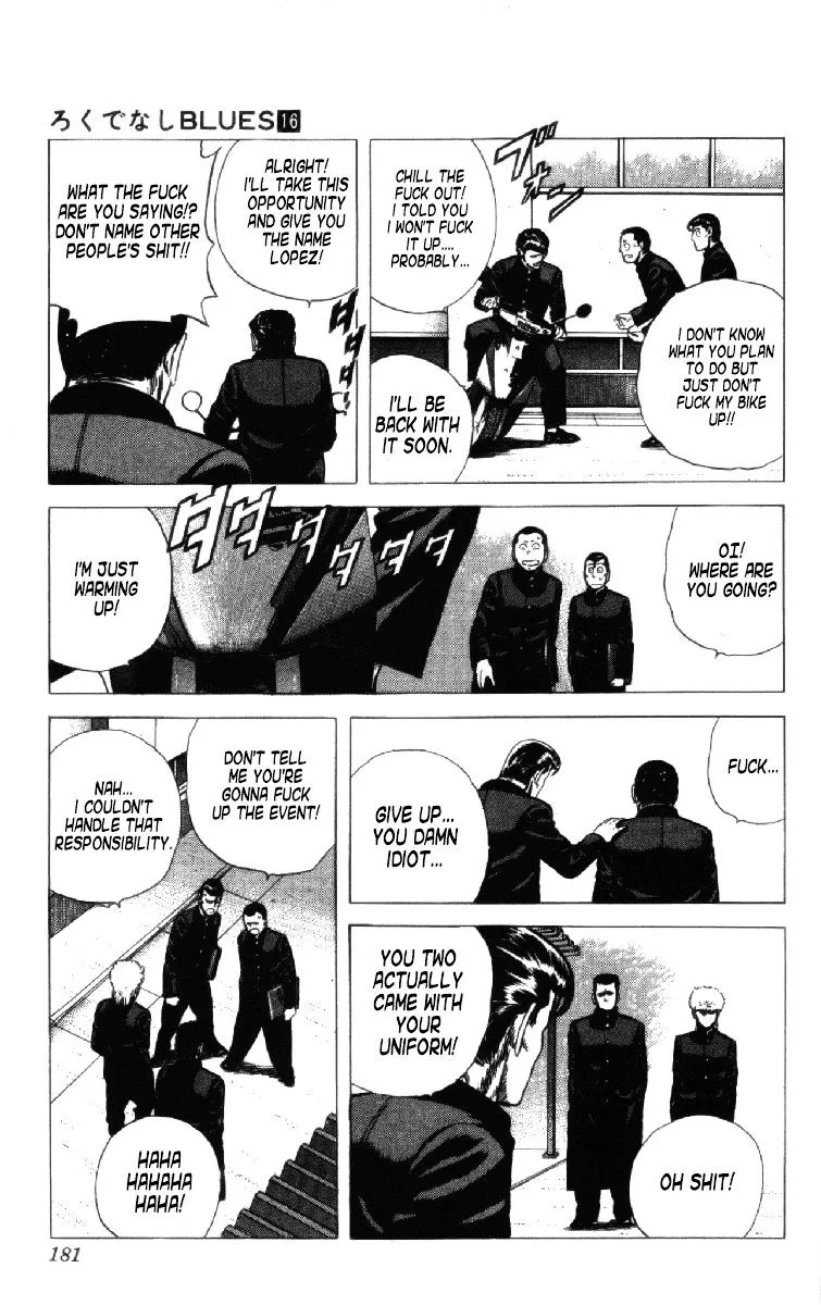 Read Rokudenashi Blues chapter 156 image 15 on Lezhin
