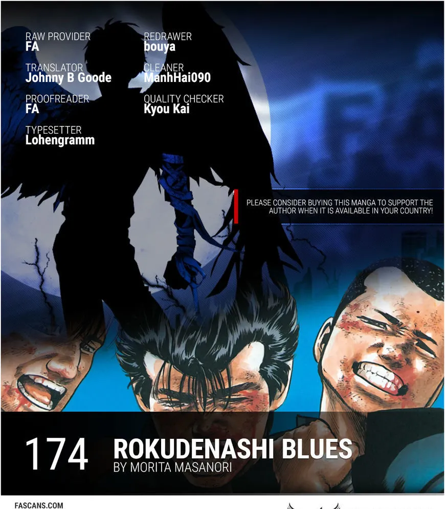 Read Rokudenashi Blues chapter 174 image 0 on Lezhin