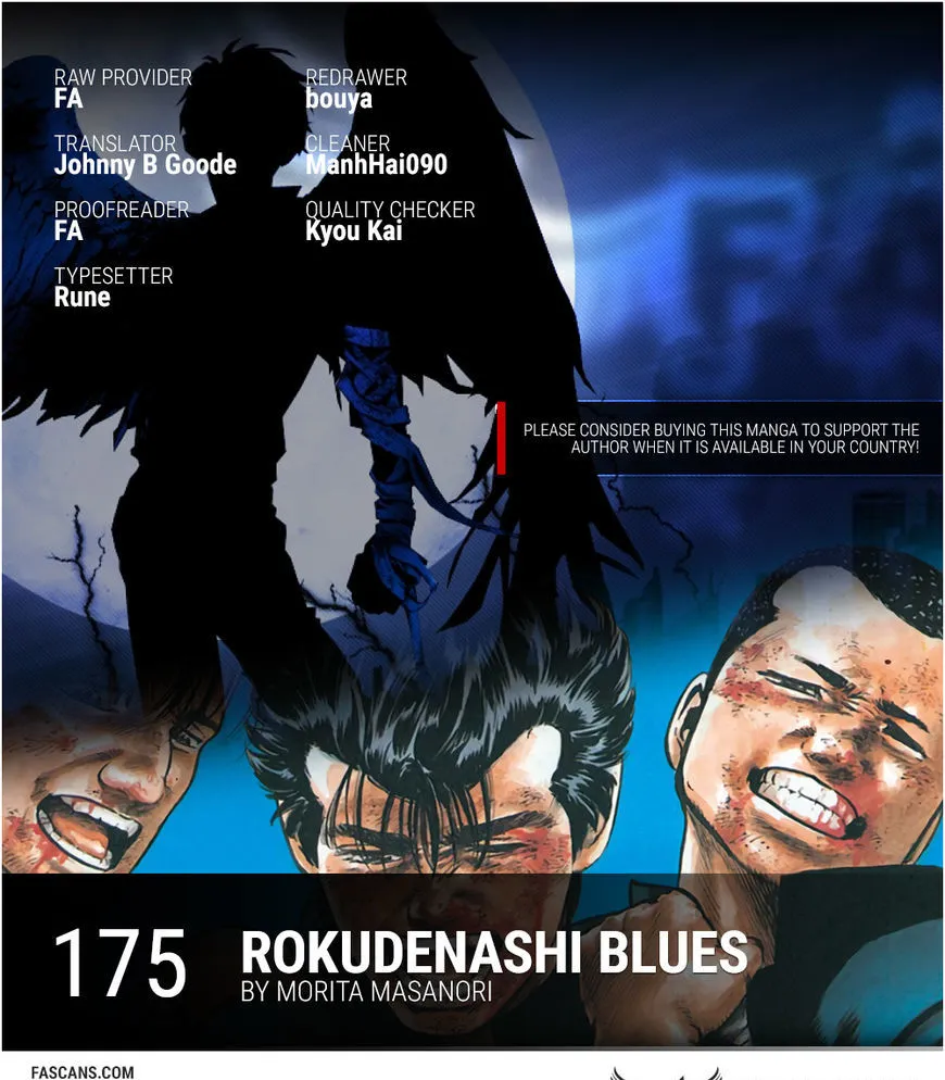 Read Rokudenashi Blues chapter 175 image 0 on Lezhin
