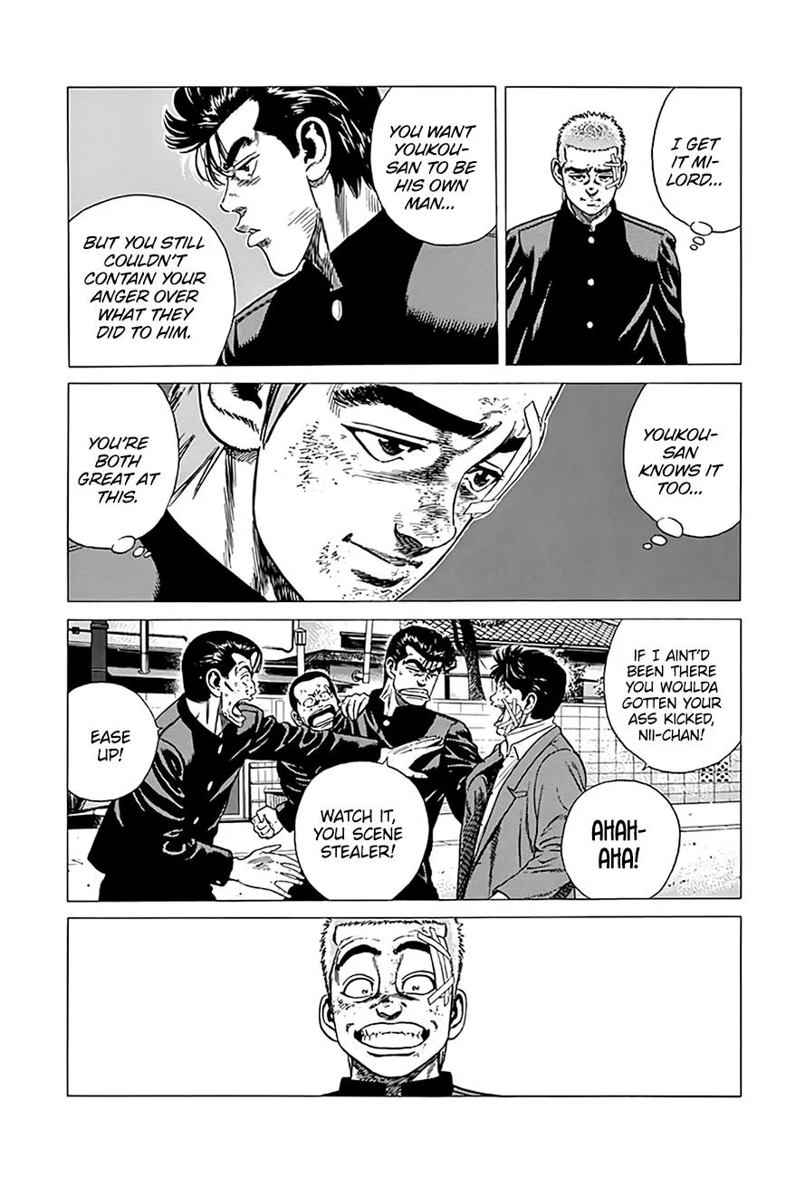 Read Rokudenashi Blues chapter 331 image 3 on Lezhin
