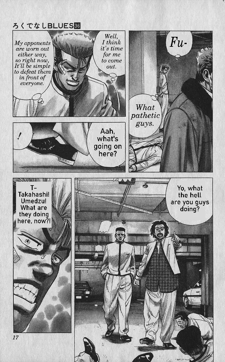 Read Rokudenashi Blues chapter 349 image 19 on Lezhin
