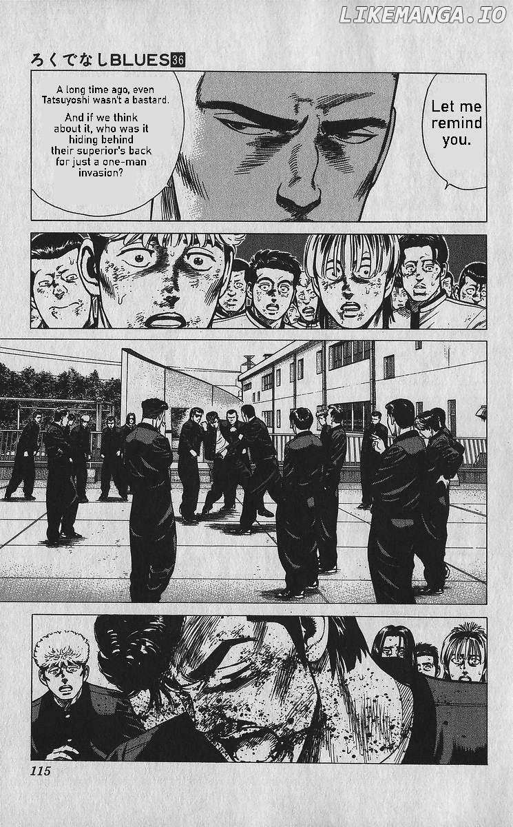 Read Rokudenashi Blues chapter 354 image 14 on Lezhin