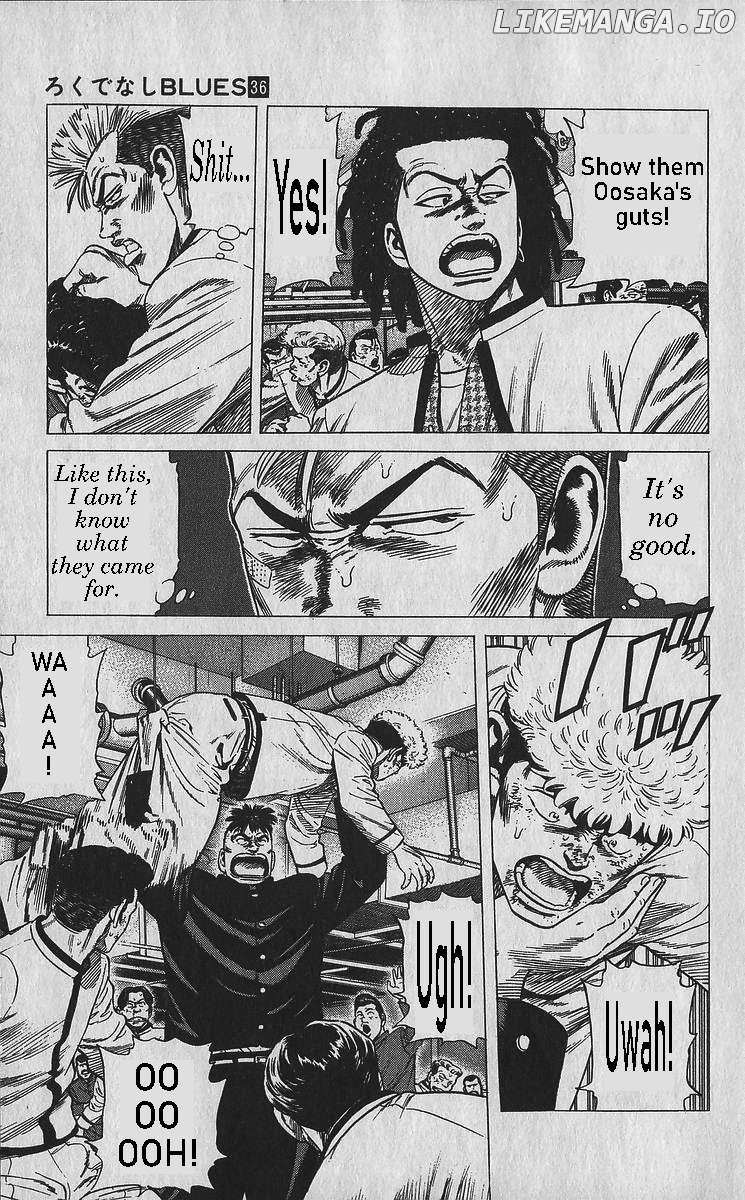 Read Rokudenashi Blues chapter 354 image 4 on Lezhin