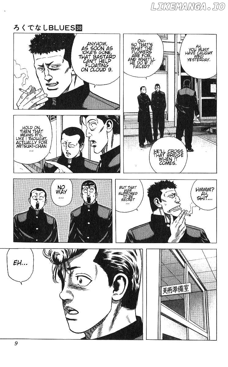 Read Rokudenashi Blues chapter 369 image 11 on Lezhin