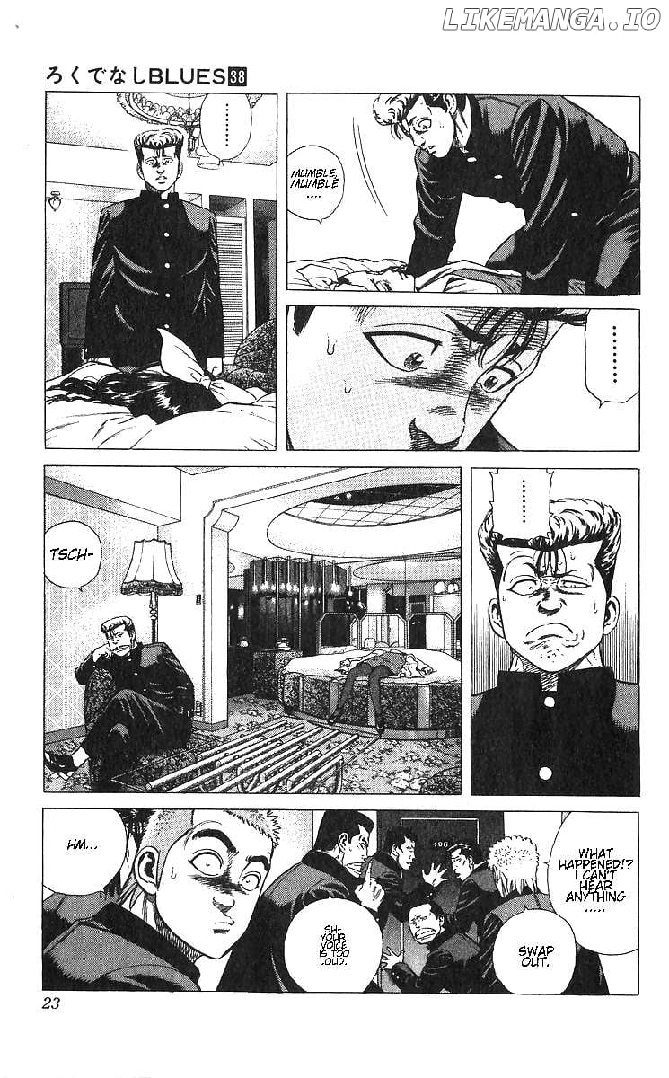 Read Rokudenashi Blues chapter 369 image 25 on Lezhin