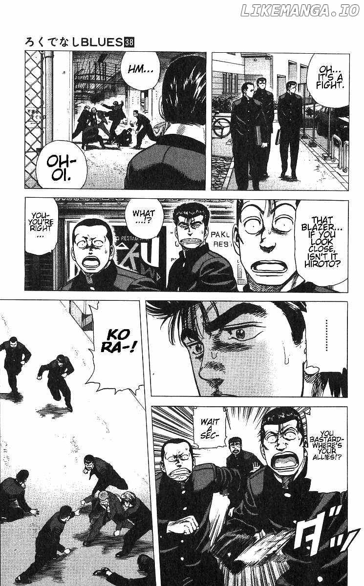 Read Rokudenashi Blues chapter 374 image 14 on Lezhin