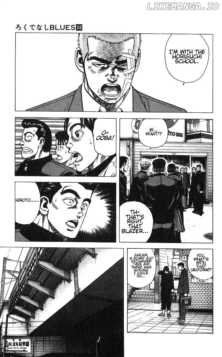 Read Rokudenashi Blues chapter 374 image 8 on Lezhin