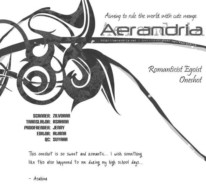 Romantist Egoist Chapter 0 page 2 - 