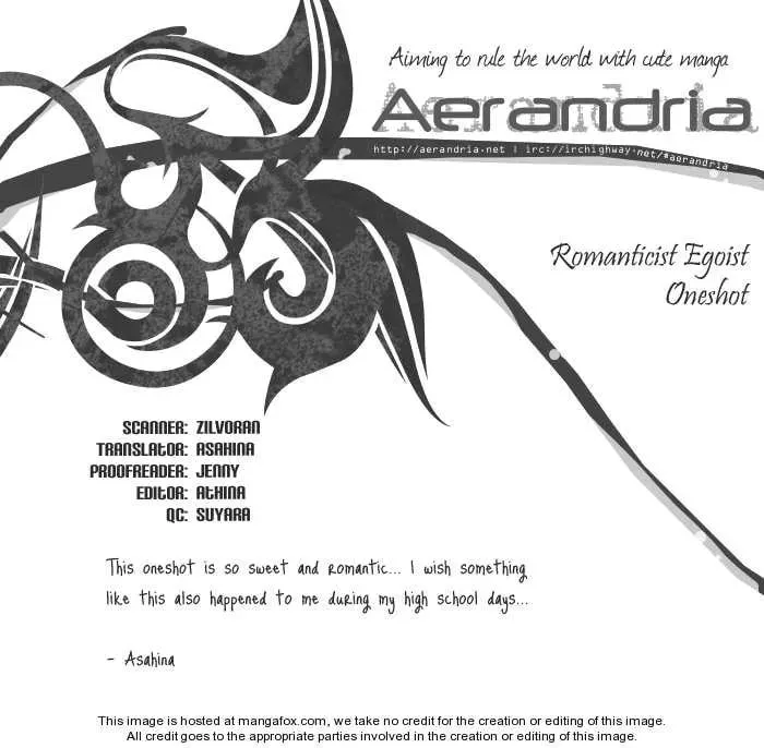 Romantist Egoist Chapter 1 page 2 - 