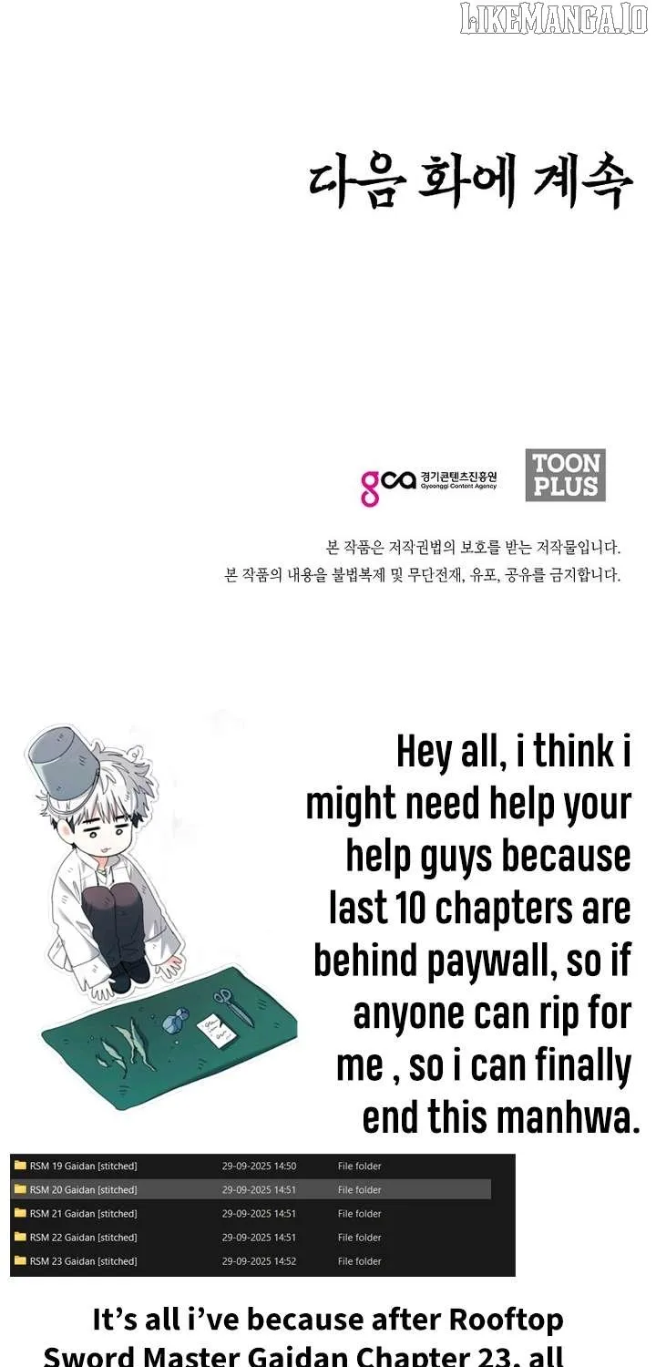 Read Rooftop Sword Master chapter 111 image 79 on Lezhin