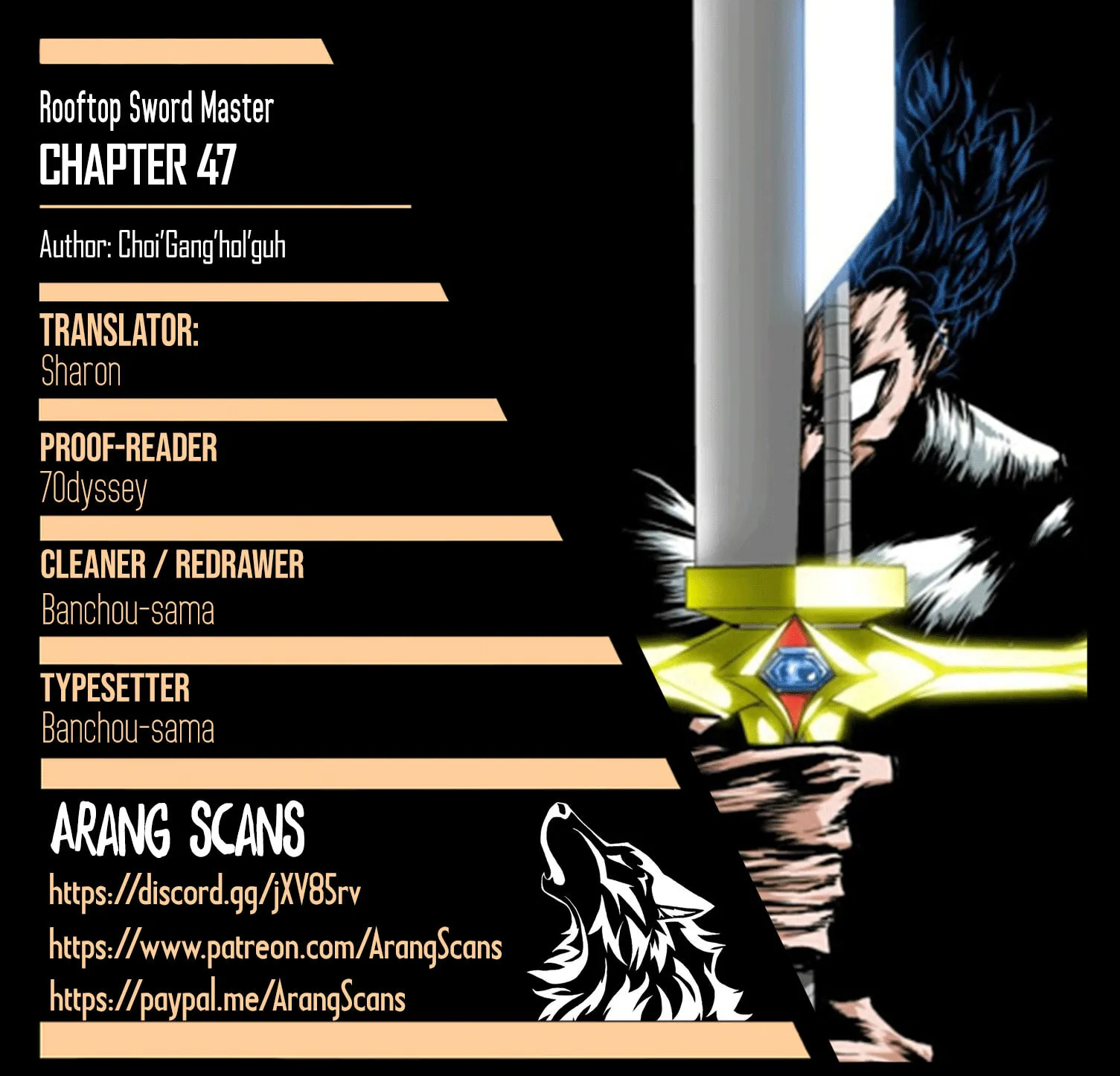 Read Rooftop Sword Master chapter 47 image 0 on Lezhin