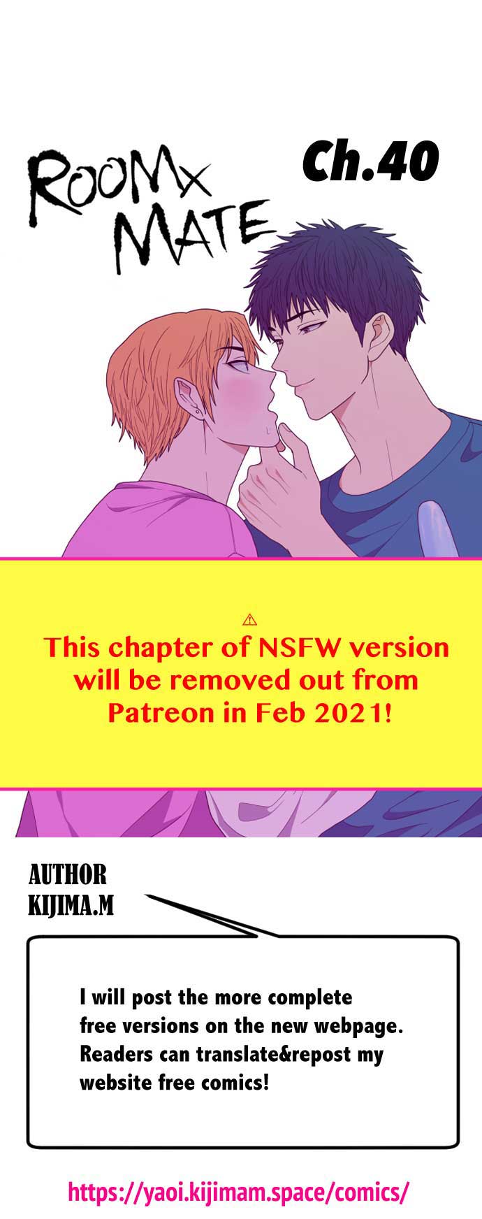 Read RoomXMate chapter 40 image 1 on Lezhin