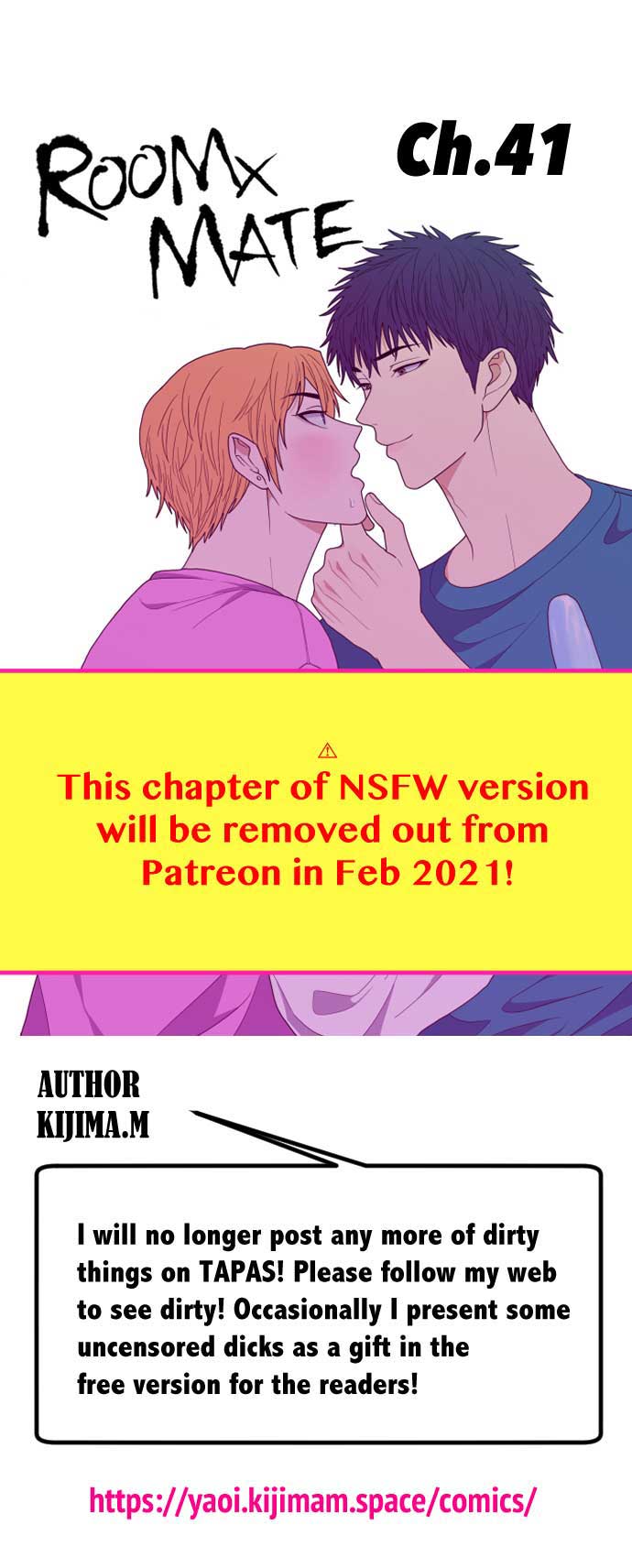 Read RoomXMate chapter 41 image 1 on Lezhin