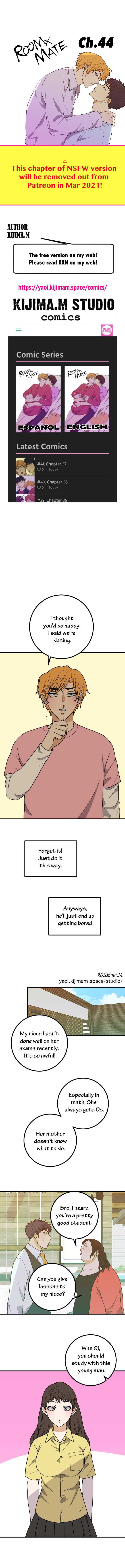 Read RoomXMate chapter 44 image 1 on Lezhin